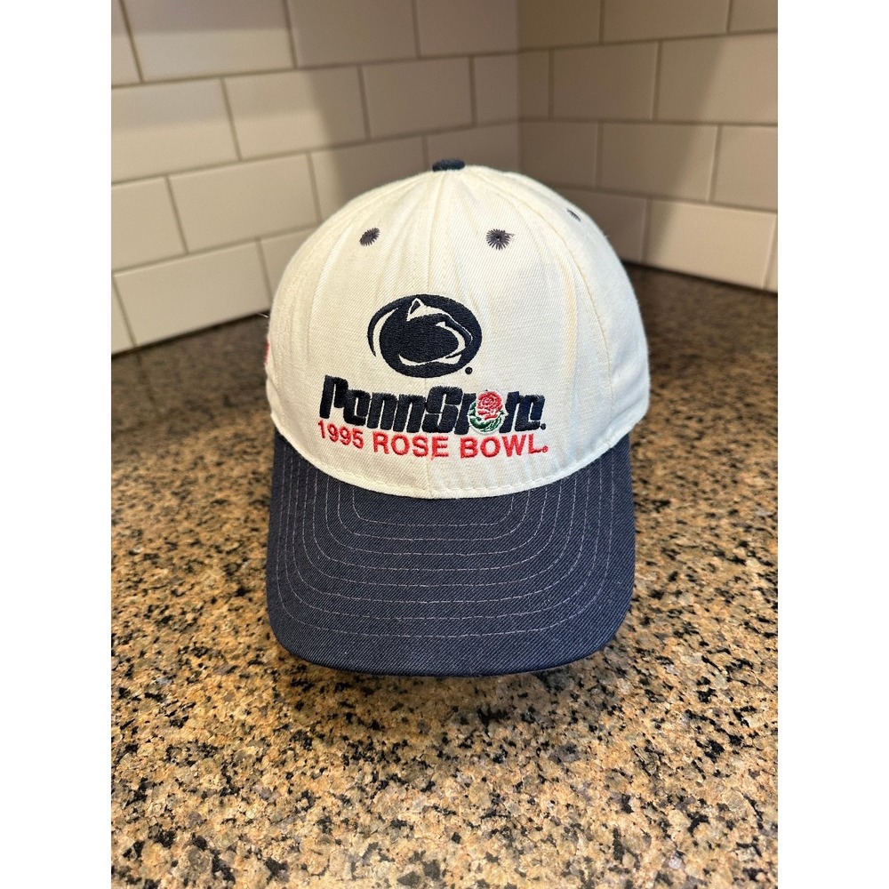 Vtg Penn State Nittany Lions 1995 Rose Bowl California Headwear Hat Snapback